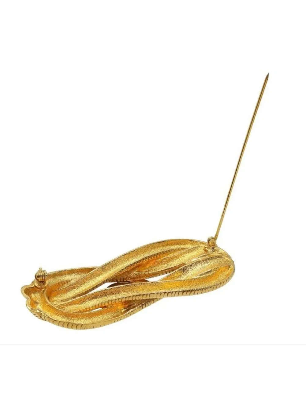 Chanel CC Logo Chain Brooch